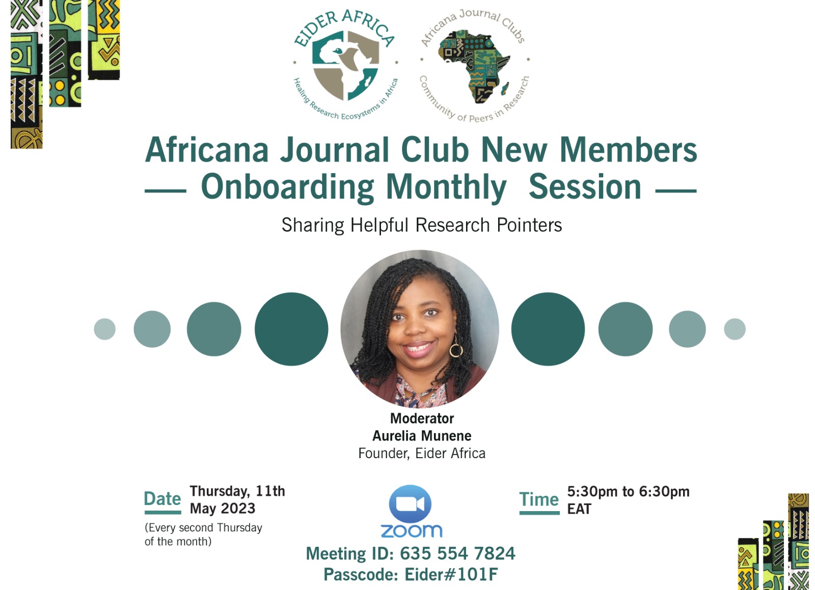 AJC New Members Onborading Monthly Session