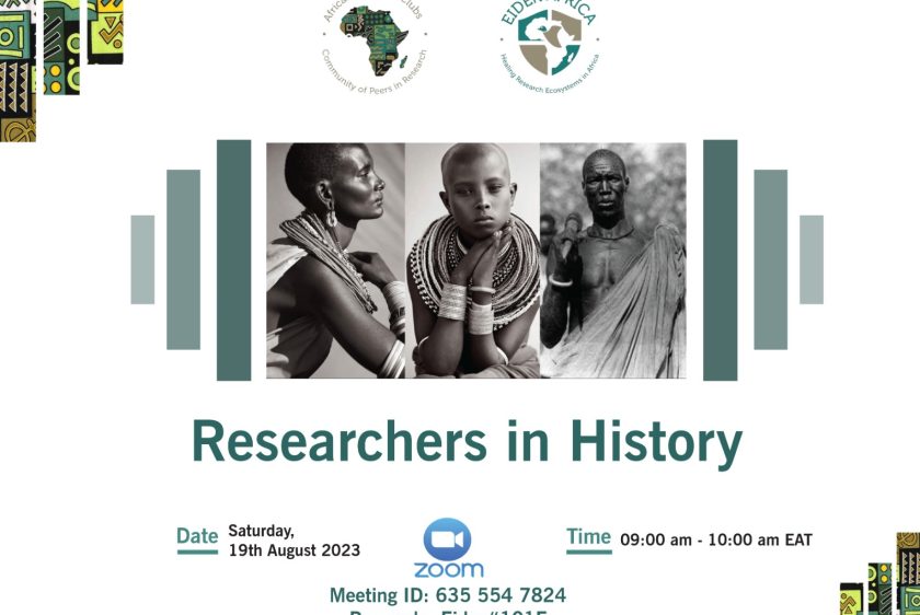 Researchers in History Meeting - 19Aug23